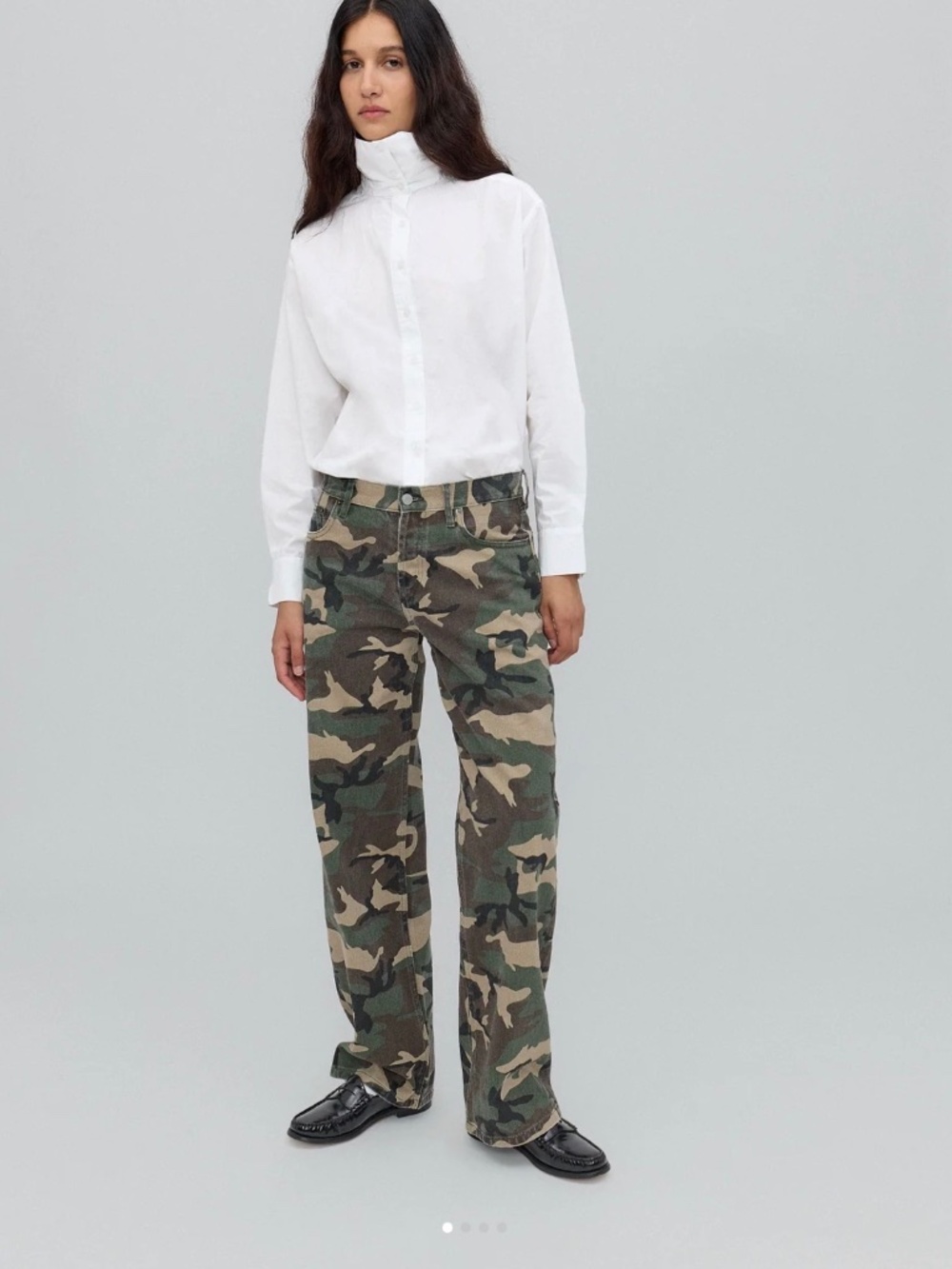 Still Here Everyday Jean in Outside (Camo)